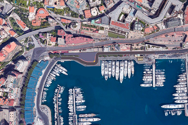 Нужно ли менять конфигурацию трассы в Монако?