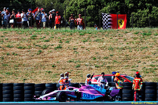 Force India избежит наказания за потерю колеса