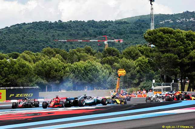Гонщики: Штрафные баллы после Гран При Франции