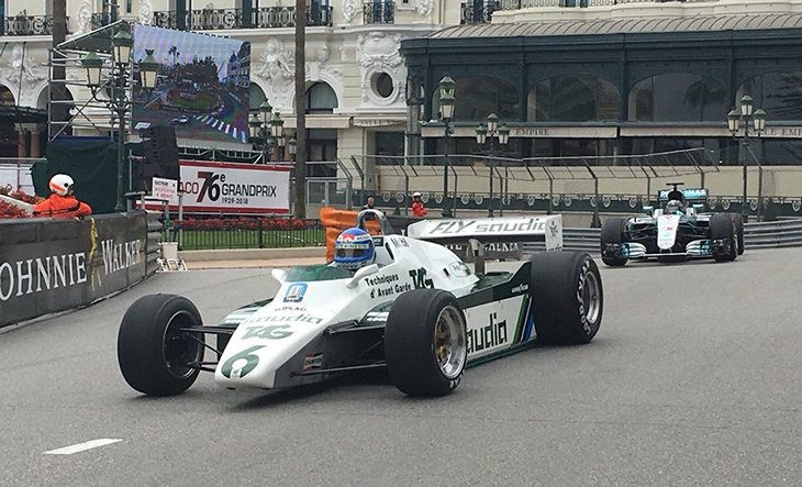 Видео: Нико и Кеке Росберги за рулем чемпионских машин в Монако