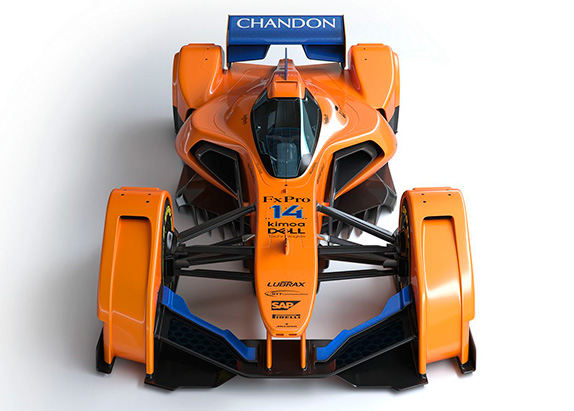 В McLaren обновили проект машины будущего