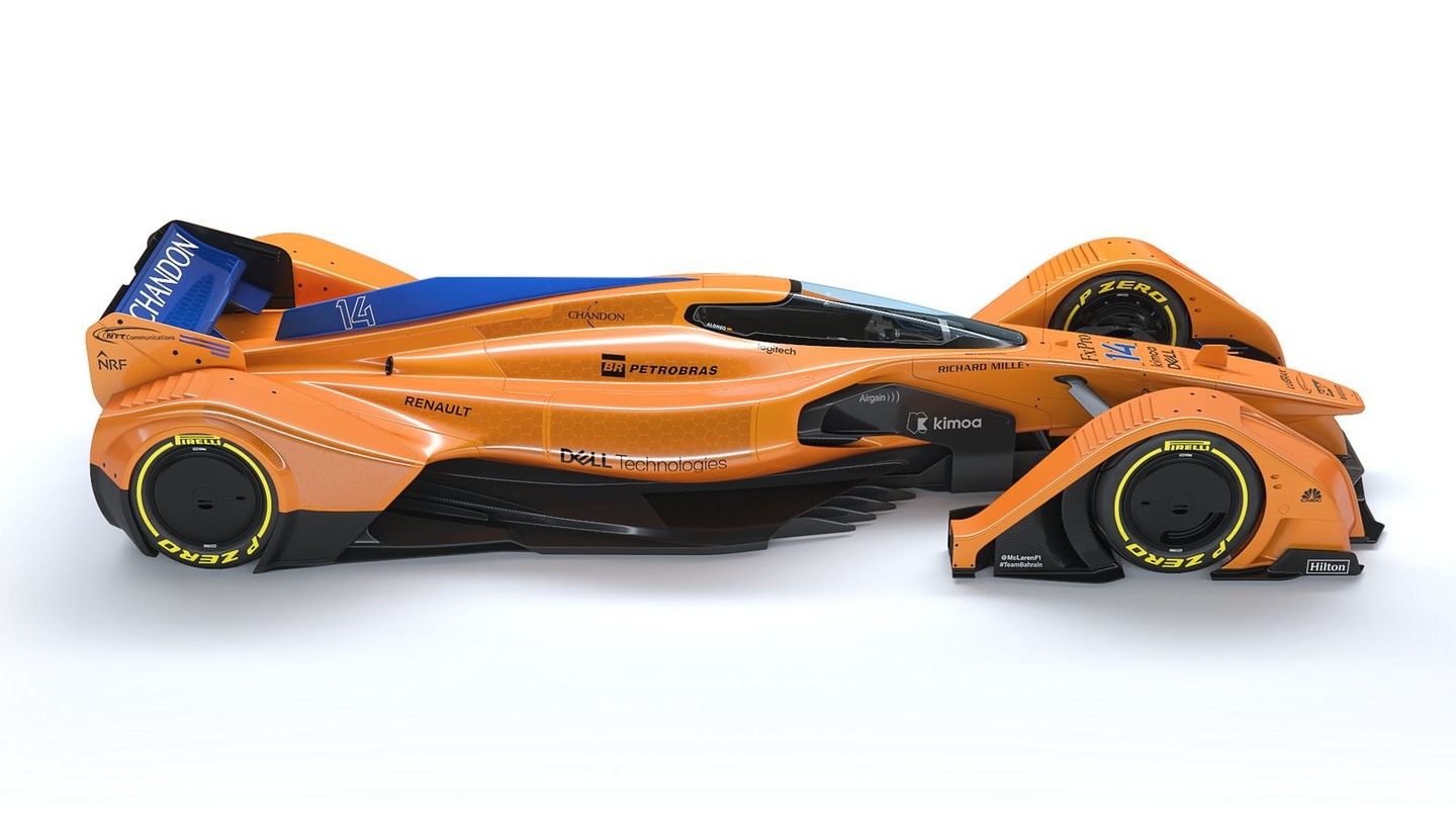 McLaren представила гоночную машину будущего X2