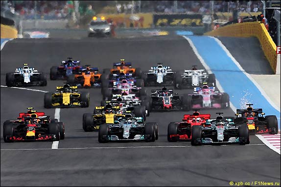 Старт Гран При Франции