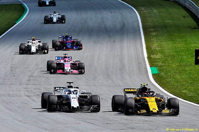 Гонщики: Штрафные баллы после Гран При Австрии