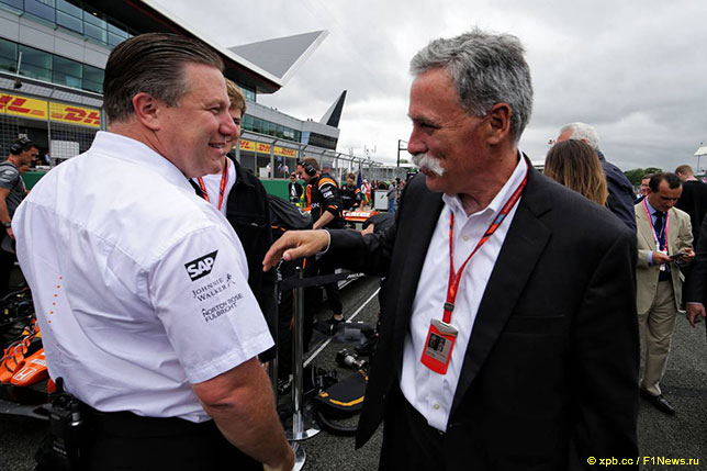Зак Браун: McLaren – за переход на ограниченные бюджеты