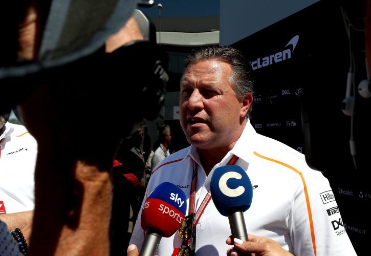 Зак Браун: Чтобы вернуться на вершину, McLaren потребуются годы