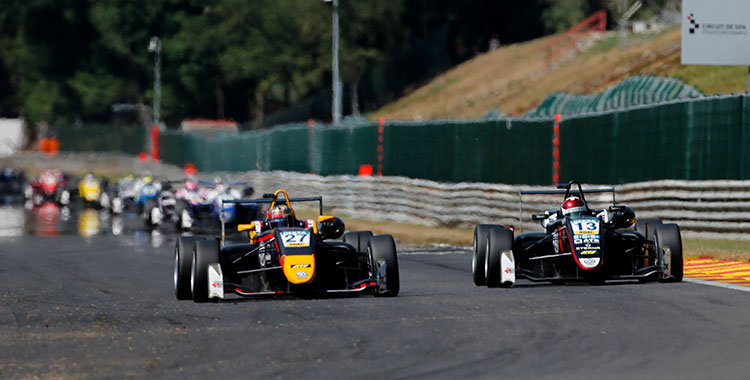 Дарувала и Тиктум выигрывают первые две гонки Евро-Ф3 в Спа