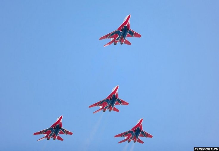 Во время гран-при России выступит авиационная группа высшего пилотажа