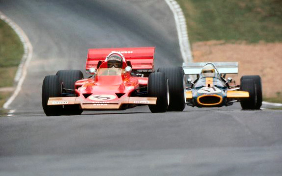 Йохен Риндт и Джек Брэбэм на Гран При Великобритании 1970 года