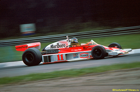 Джеймс Хант на Гран При Италии 1976 года