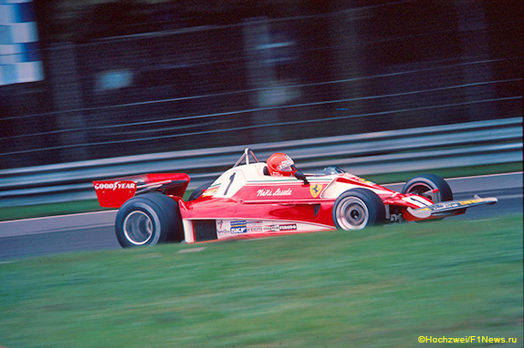 Ники Лауда на Гран При Италии 1976 года