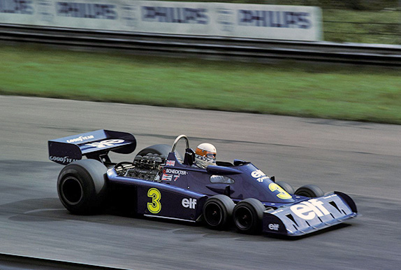 Джоди Шектер на Гран При Италии 1976 года