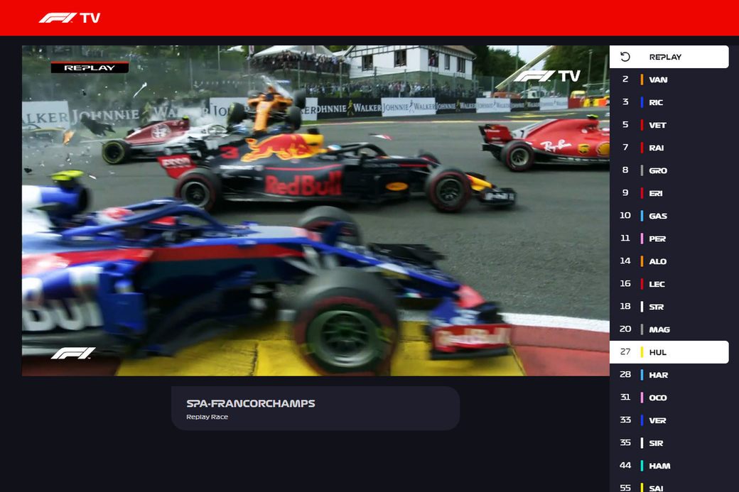 Зимние тесты в Барселоне покажет в прямом эфире F1 TV