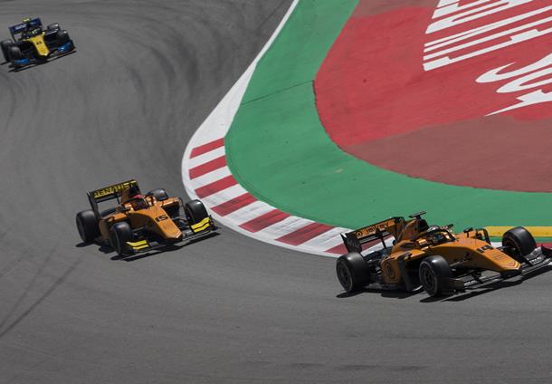 Эйткен и Бокколаччи оштрафованы по итогам квалификации «Формулы-2» в Испании
